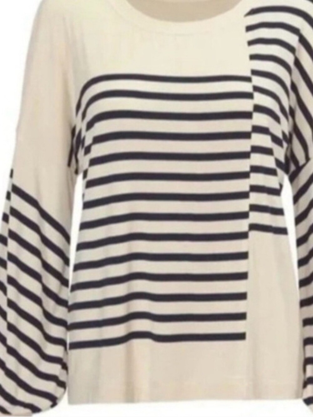 CAbi Box Striped Tee